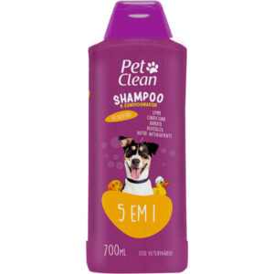 Shampoo Pet Clean 5 em 1 para Cães e Gatos