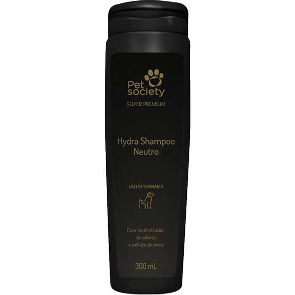 Shampoo Pet Society Hydra Neutro para Cães e Gatos